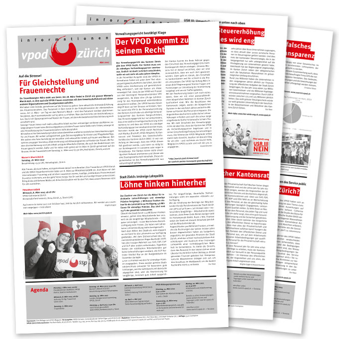 VPOD Beiblatt